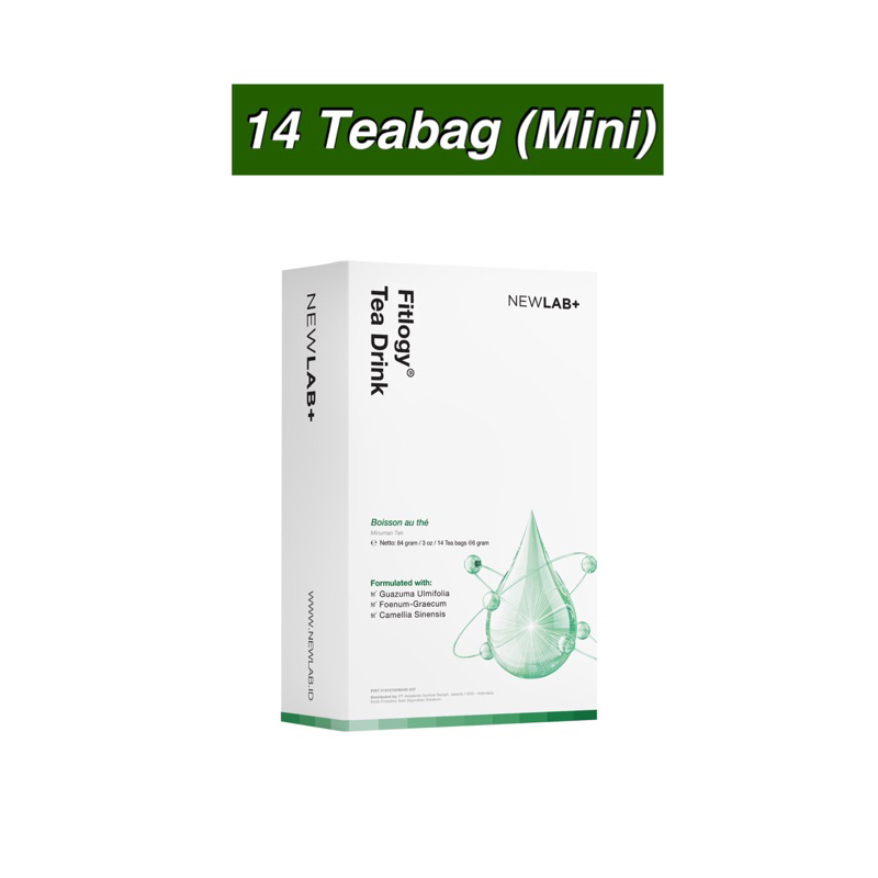 Newlab teh tea MINI 14 Teabag mini box detox Newlab+ New lab minuman slimfazz isi 14 teabag bag slimming tea slim diet teh greentea green tea fitlogy slimlogy tea drink Dewasa NEWLAB NEWLAB+ 14 TEABAG travel pack