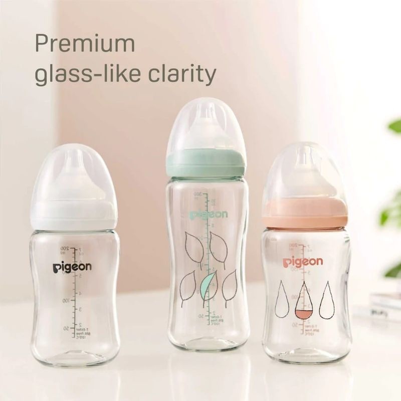 PIGEON BOTOL T-ESTER SOFT TOUCH 200ML & 300ML | WIDE NECK