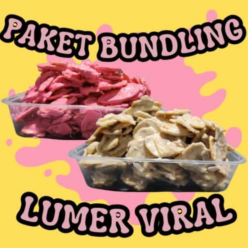 

Duo Lebih Hemat (Keripik Pisang Topping Lumer Viral)