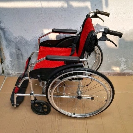 kursi roda alumunium bekas/second murah