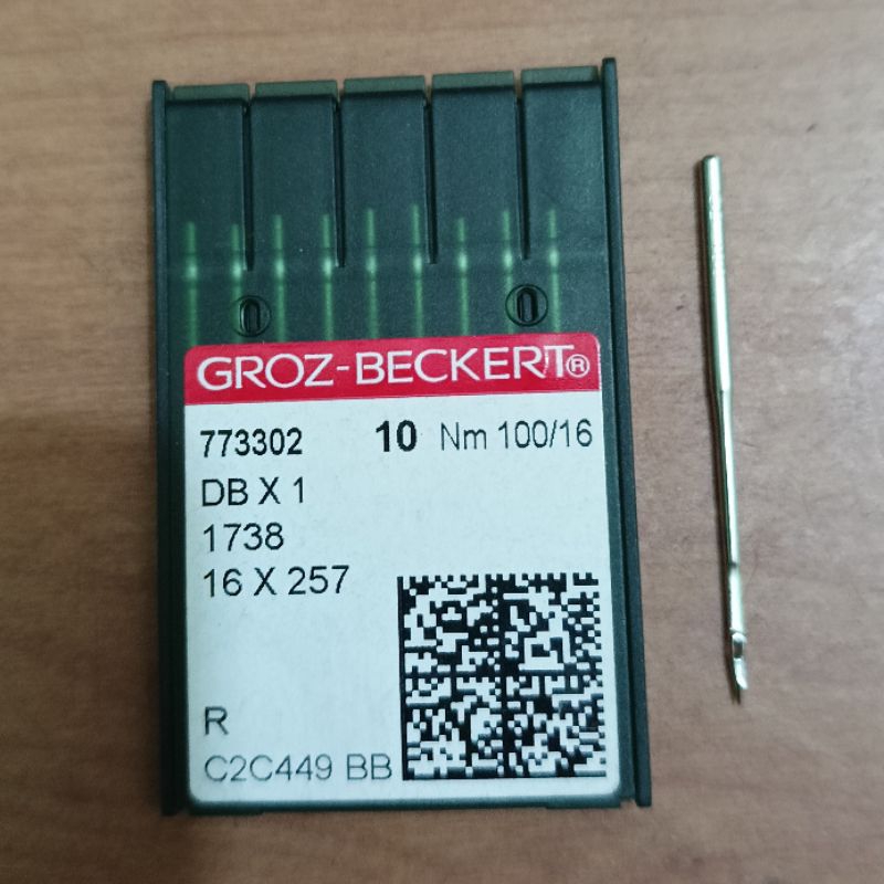 Jarum DBx1 GROZ BECKERT DB x 1 nomor 16