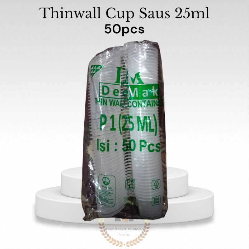 Thinwall Cup Saos Cup Puding DM Victory KCS 25ml 35ml 100ml