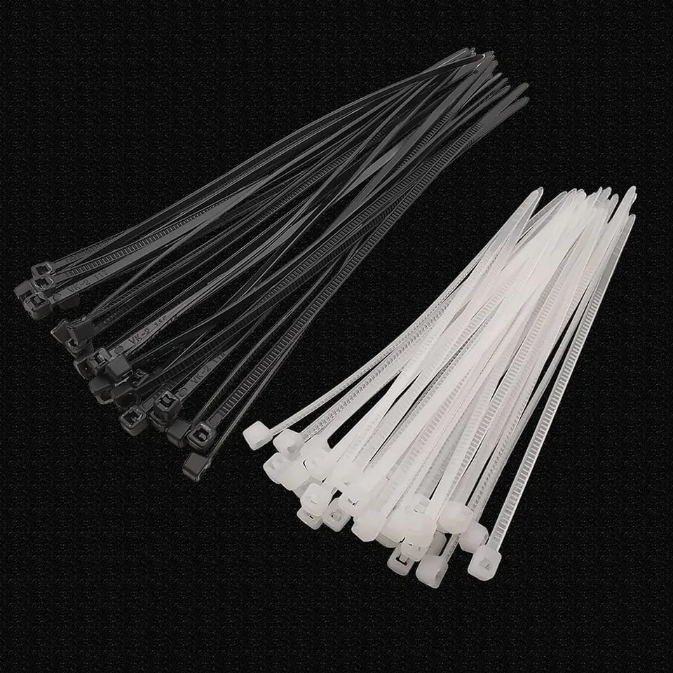 

Kabel Ties Nylon Hitam dan Putih Ukuran 1.8 Panjang 10cm / 15cm / 20cm