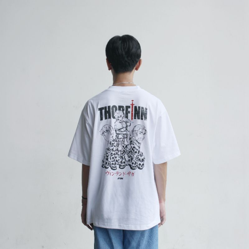 STSN - White Oversize Tshirt THORFINN