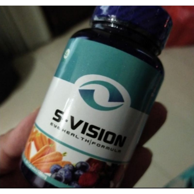 SVISION ORIGINAL SUPLEMEN MATA OBAT S-VISION ASLI OBAT MATA KATARAK RABUN MINUS PLUS OBAT MATA MINUS