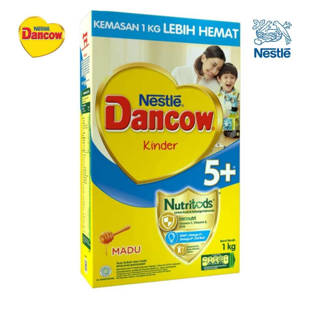 

Dancow 5+ Madu 1kg Nestle Susu Anak dan Keluarga harga grosir