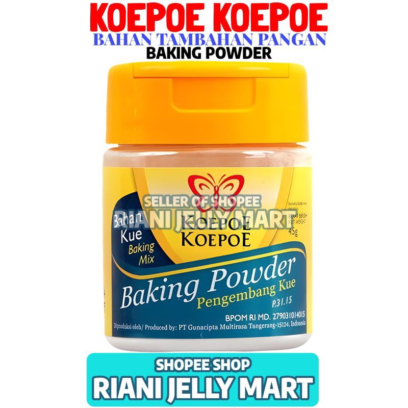 

Koepoe Baking Powder 45gr