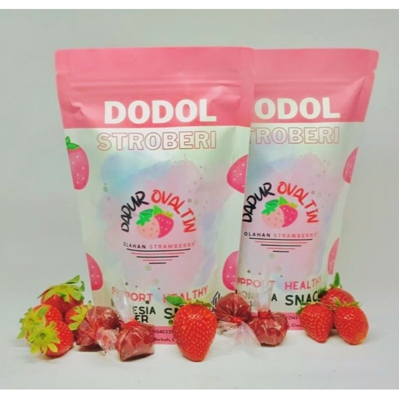 

dodol strawberry / dodol / olahan strawberry / oleh oleh bandung