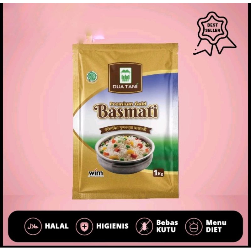 

Beras Basmati Premium Gold Dua Tani 2kg