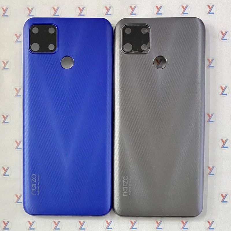 Backdoor Tutup Belakang Housing HP Realme Narzo 20 RMX2193 Bekdor Back Cover Casing Kesing Rilmi