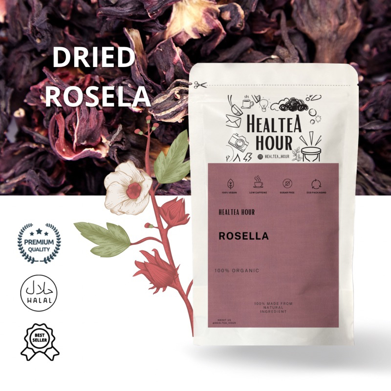 

ROSELA | DRIED ROSELA | TISANE | FLOWERTEA | TEH