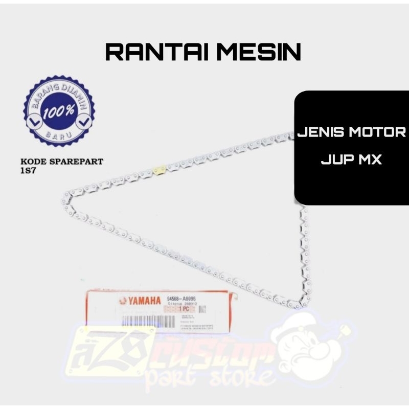 RANTAI KETENG ONLY KETENG KAMPRAT YAMAHA JUPITER MX LAMA VIXION LAMA 1S7