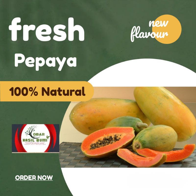 

Pepaya manis dan segar 1butir
