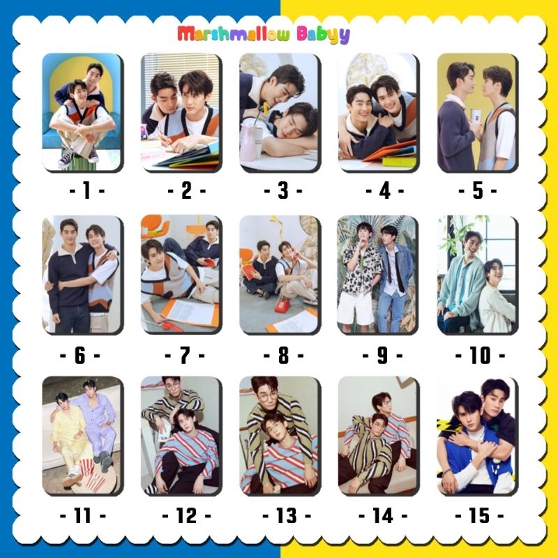 ForceBook /Force Jiratchapong /Book Kasidet GMMTV Photocard