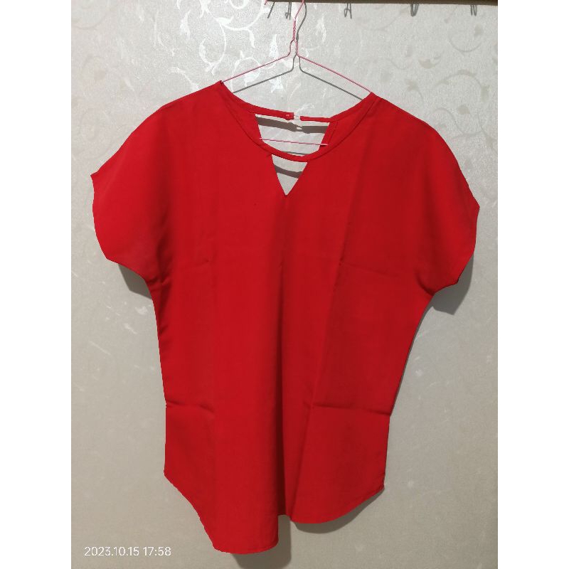 PL Blouse merah
