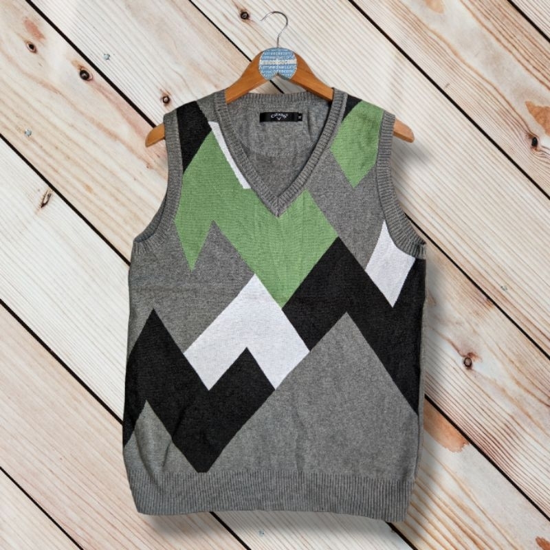 ROMPI RAJUT CALLAWAY VEST RAJUT KNITWEAR PRIA WANITA ROMPI PRIA