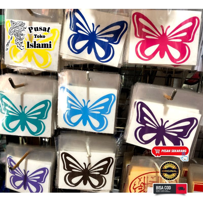 

Stiker Kupu-Kupu