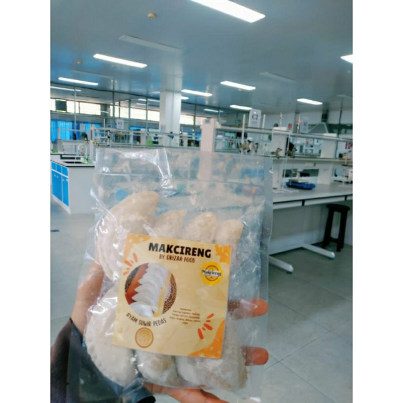 

Makcireng Cireng isi Varian isi Ayam suwir pedas nampol