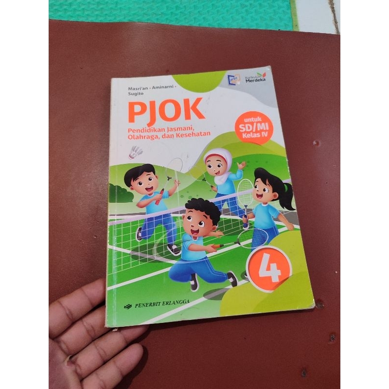 PJOK. kelas 4 SD. erlangga. merdeka