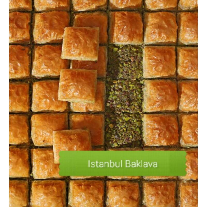 

Turkish Baklava Classic Pistachio 500 Gr