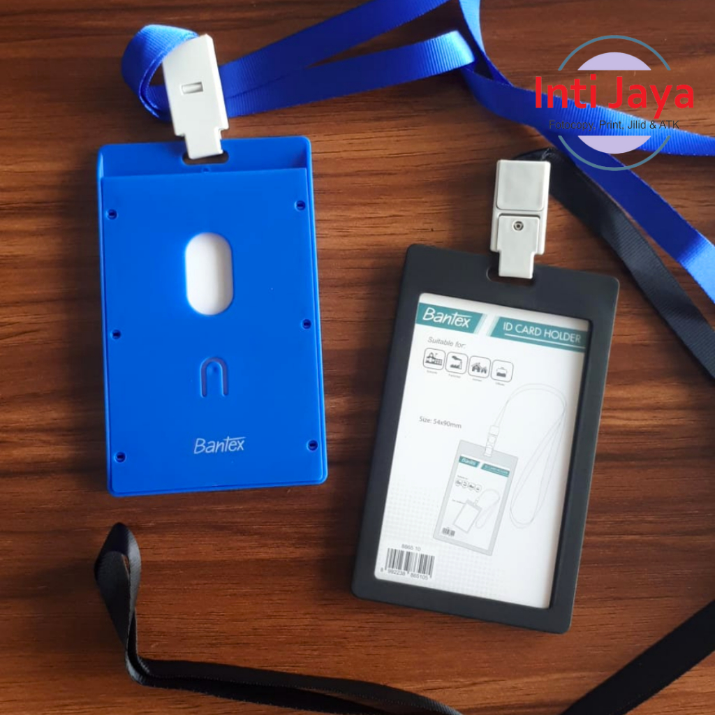 

Bantex ID Card Holder With Clip Portrait/ Tali Badge