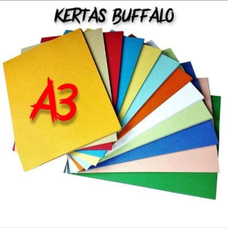 

KERTAS BUFFALO A3 BUTTERFLY KERTAS SAMPUL JILID A3 cover jilid A3 JILID