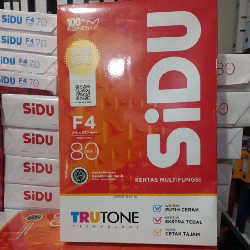 

SIDU KERTAS HVS F4 80
