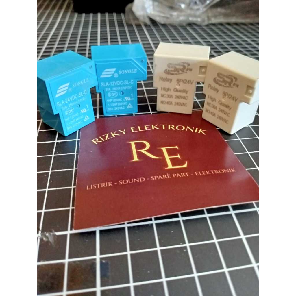 relay kodok relay songle 24V 6 pin