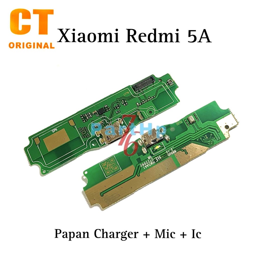 Original CT Ada IC - Papan PCB Charger + Mic Xiaomi Redmi 5A / MCG3B / MCI3B - Flexible Flexibel Fle