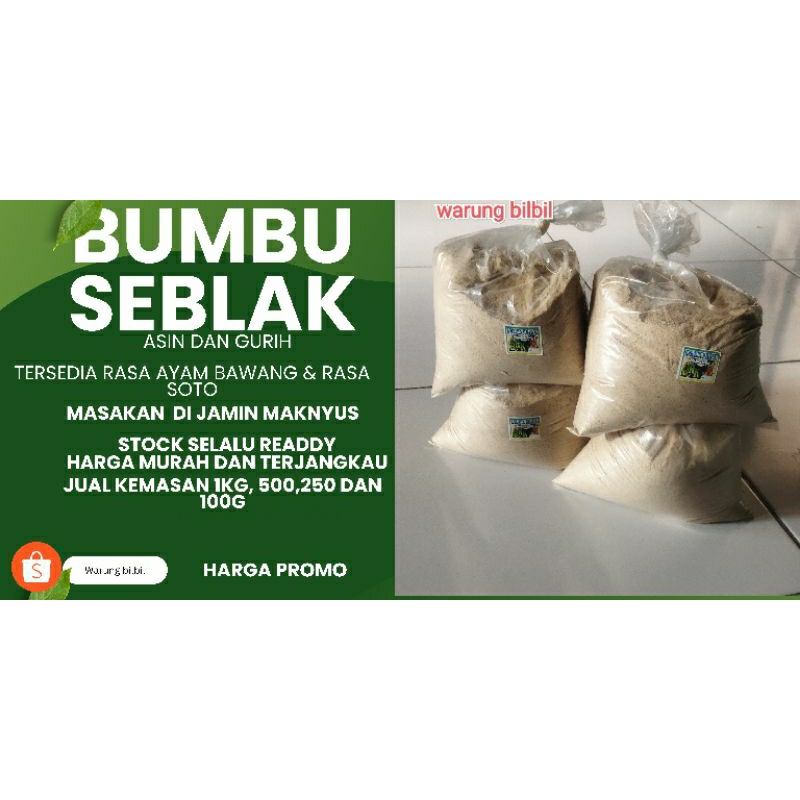 

bumbu seblak kiloan, bumbu gurih kuah, rasa ayam bawang bumbu kaldu, bumbu boci, bumbu bakso, bumbu kuah, bumbu serba guna