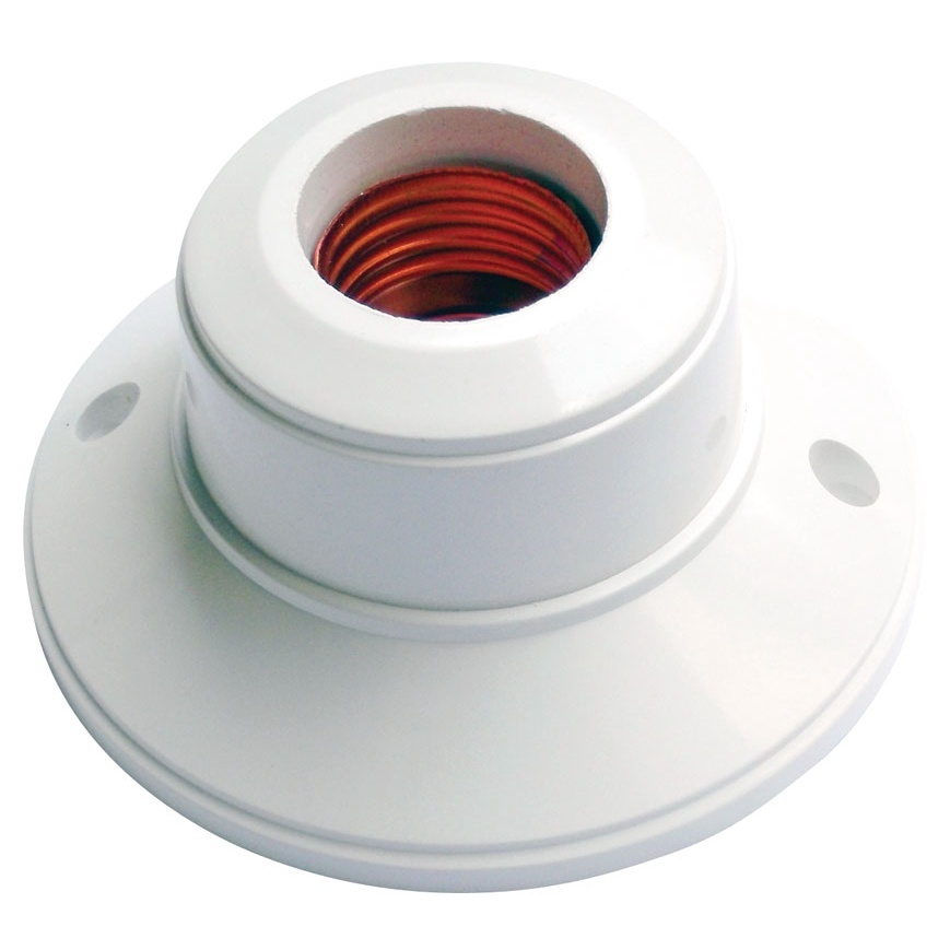 Broco - Fitting lampu Plafon Bulat Putih