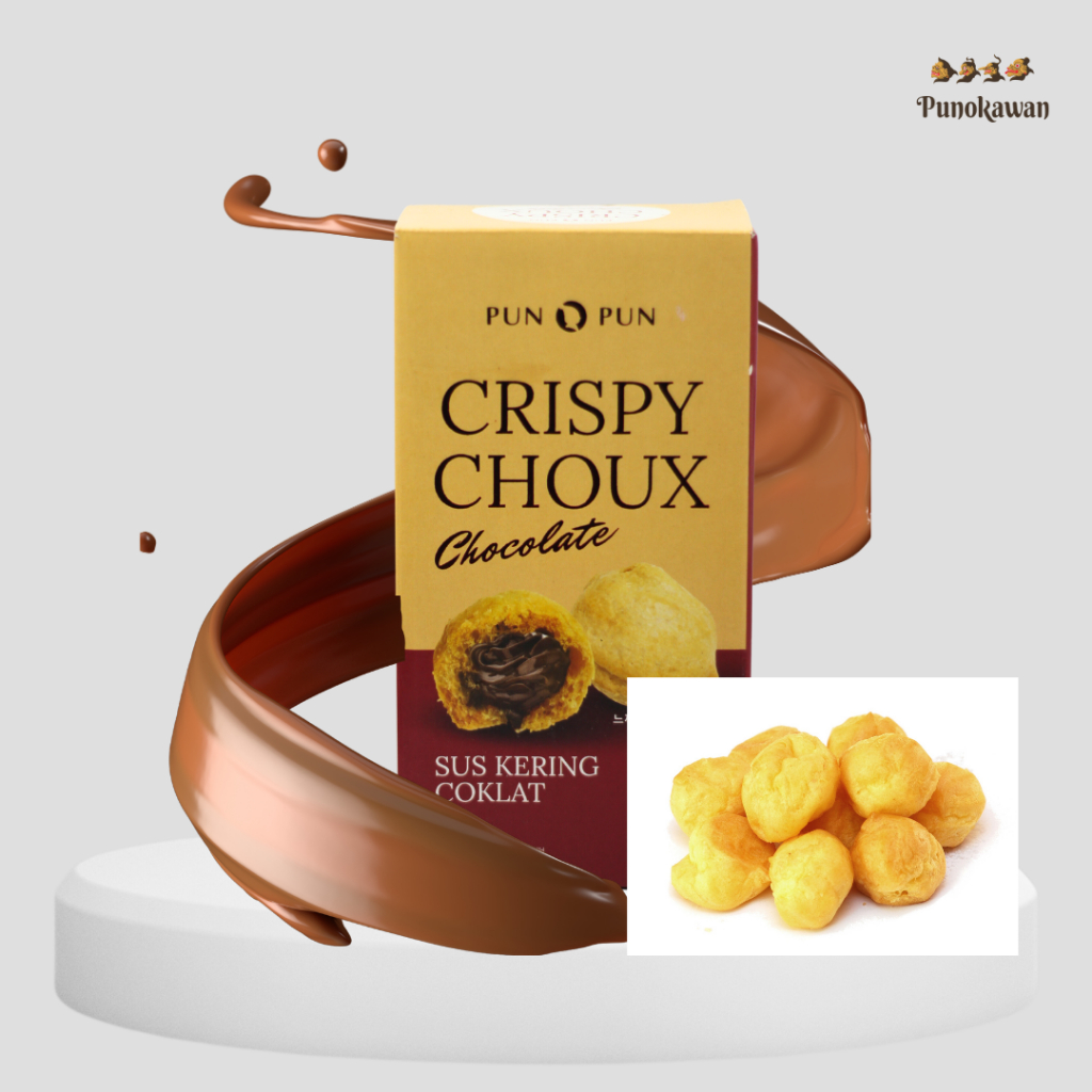 

Crispy Choux Chocolate Sus Coklat Kering