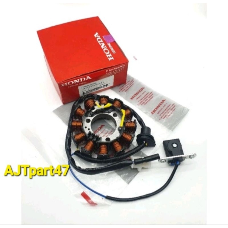 Spull Stator Assy Honda Vario Old Karbu Vario 110 (KVY) Ori