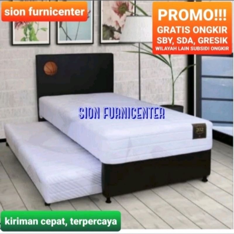 airland 2 in 1 deluxe 120x200 komplit set / kasur 2 in 1 airland 120 x 200 / 120x200 / matras 2 in 1