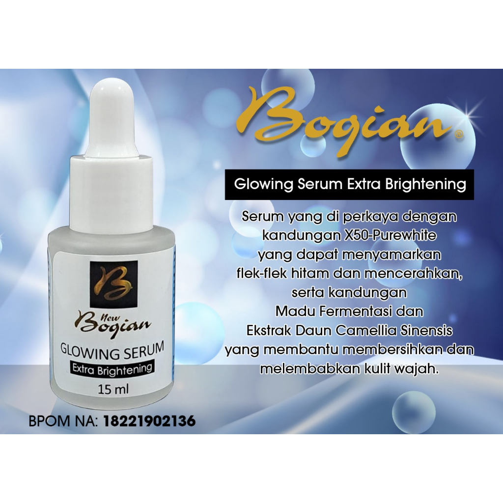 BOGIAN Glowing Serum Extra Brightening 15ml
