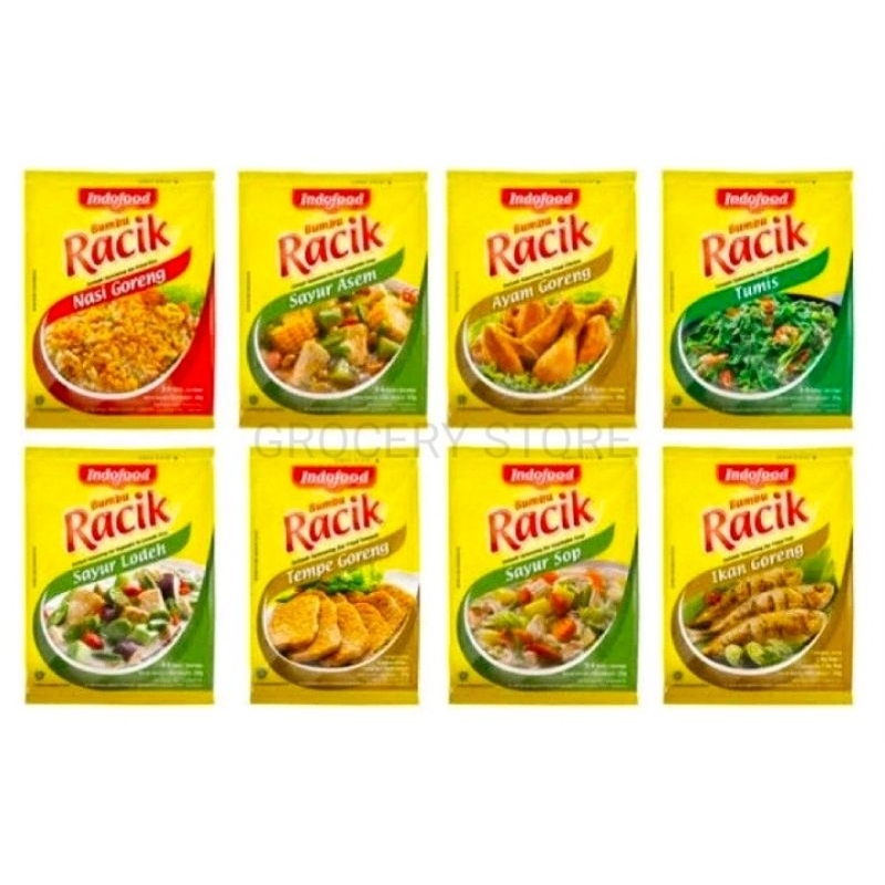 

Bumbu Racik Instan Indofood (1Sachet) - Bumbu Racik Instan Indofood All Varian Rasa (1Sachet)