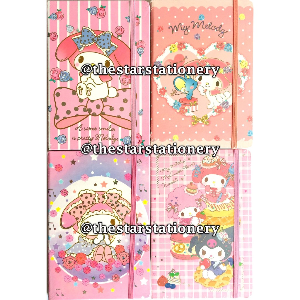

(1 Biji) GROSIR Gabungan Buku Agenda Tali A5 Sanrio / Buku Plannner / Buku Catatan / Buku Notebook