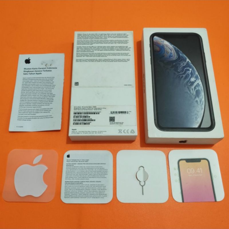 Dus Box iPhone XR 128GB Black iBox Original 100% Copotan