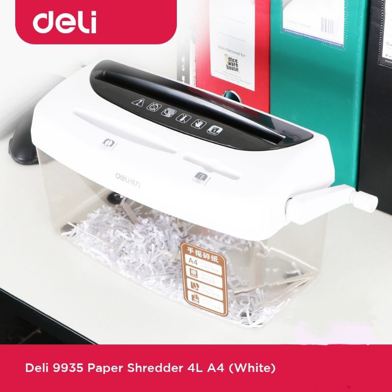 DELI PENGHANCUR KERTAS 9935 PAPER SHREDDER