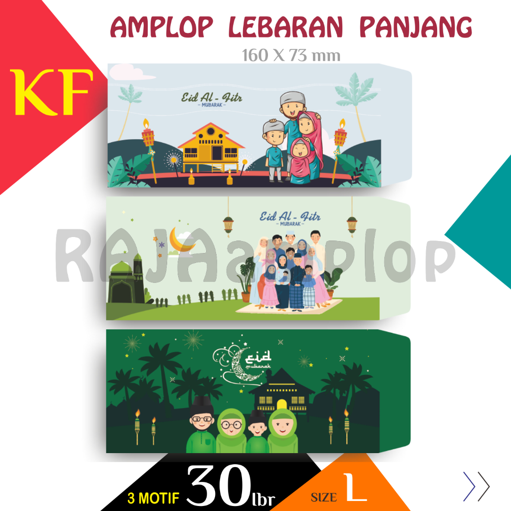 

RAJA amplop - [30/20 pcs] PRoMo Angpao THR Lebaran Idul Fitri