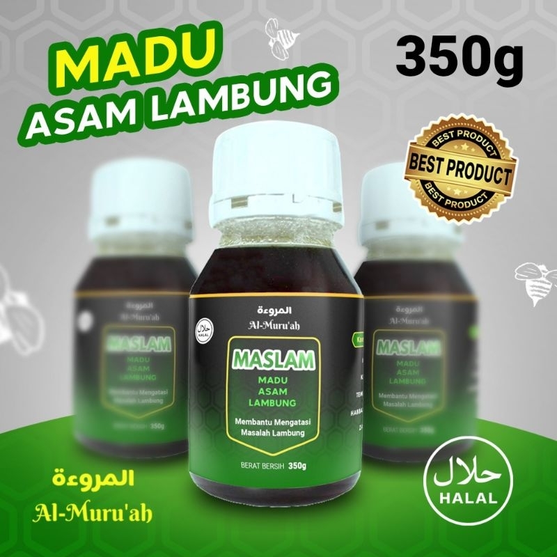 

BEST SELLER MADU ASAM LAMBUNG MASLAM 350 gram