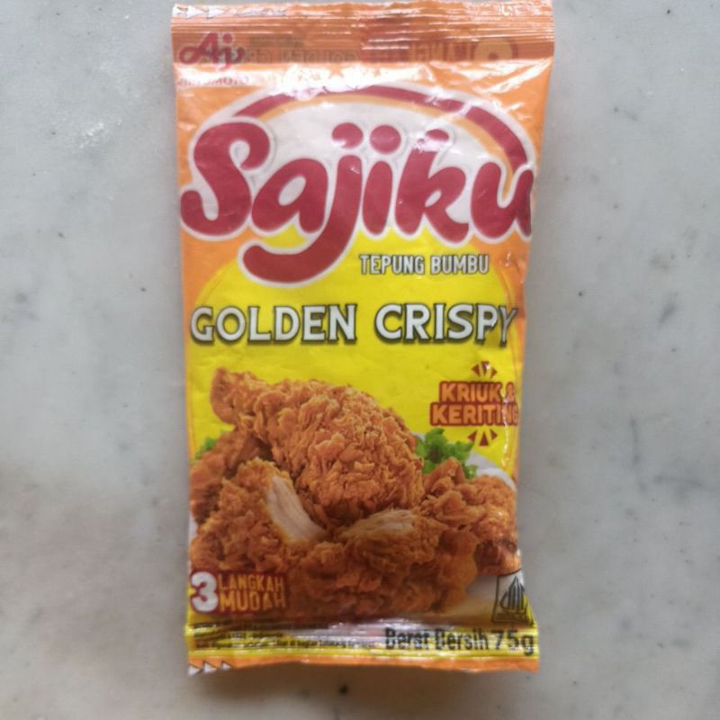 

Tepung Bumbu Golden Crispy 75 gram