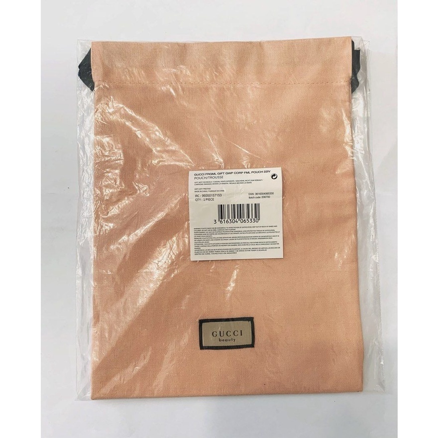 Gucci Beauty Drawstring Bag / Pouch Serut