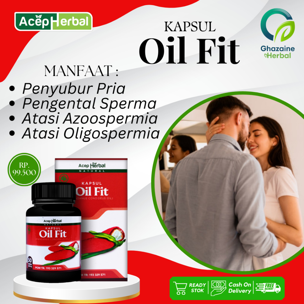 Obat Penyubur Pria, Pengental Sperma, Sperma Encer, Azoospermia, Oilgospermia Atasi Dengan Kapsul Oi