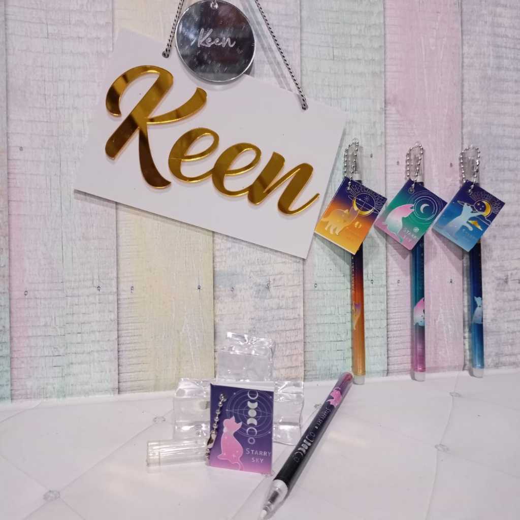 

PEN GEL gantung BUKU MINI/ Pen Gel Buku Motif ZODIAK 1 Buah Pulpen
