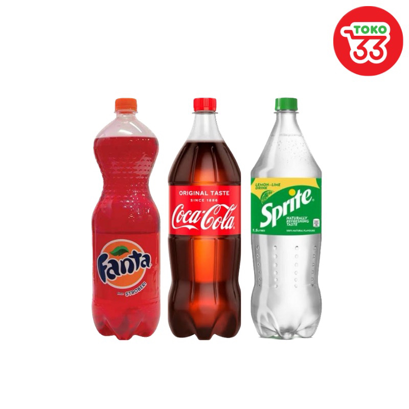 

Fanta, Coca Cola, Sprite 1,5L