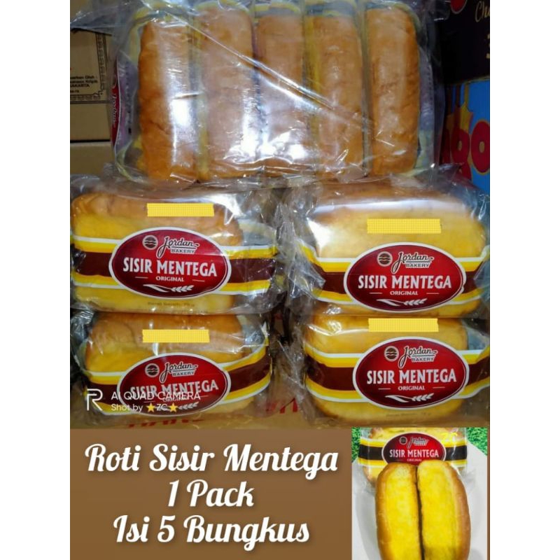 

Roti Sisir Mentega 1 Pack isi 5 Bungkus