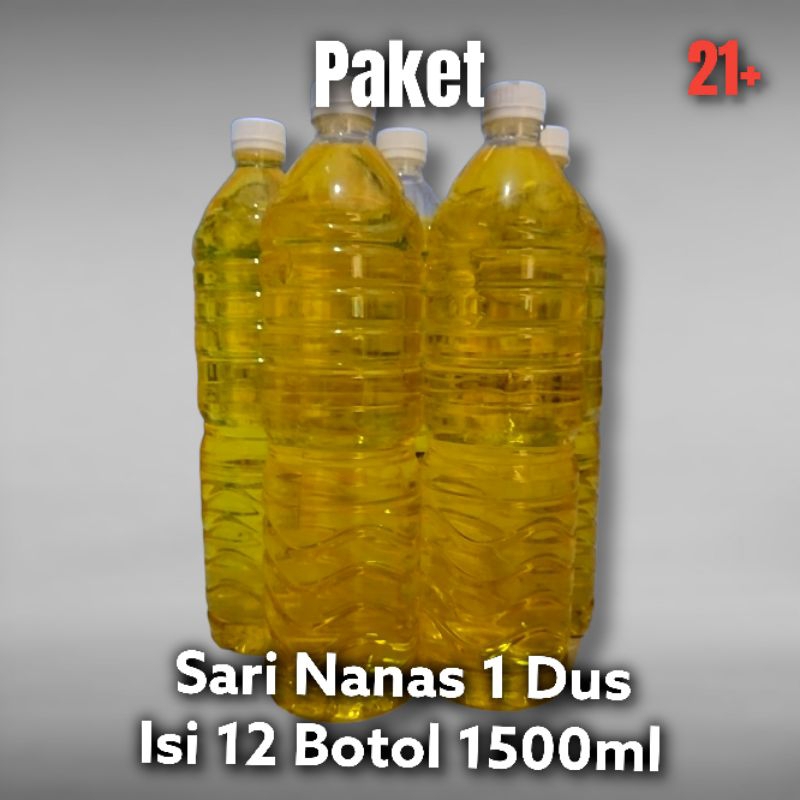 

PAKET MINUMAN TRADISIONAL KHAS SUKOHARJO SOLO SARI NANAS 12 BOTOL 1500ML