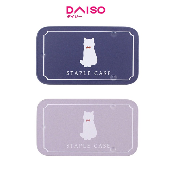 

Daiso Staples -With Case - Cat - No. 10 - 1000 Staples-