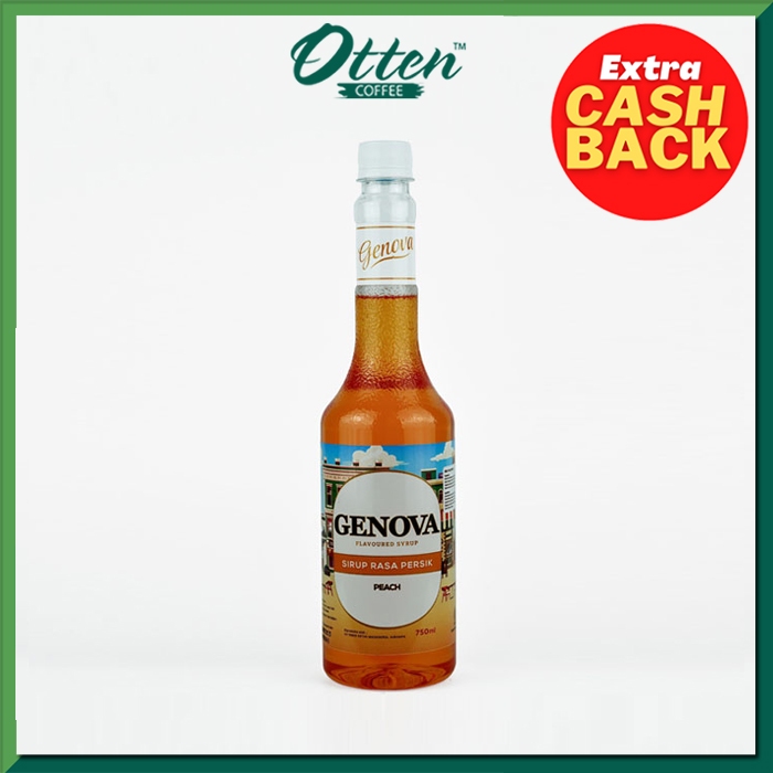 

Genova - Syrup Peach 750ml - Sirup Minuman Rasa Persik